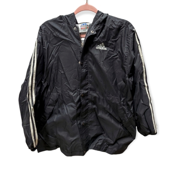 Adidas vintage windbreaker rain jacket - Picture 1 of 6